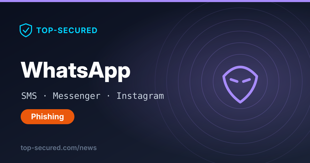 WhatsApp — SMS · Messenger · Instagram